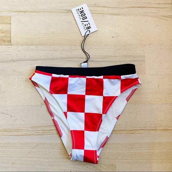 Shop Re/done high waisted swim bottom NEW NWT - Picture 3 of 6